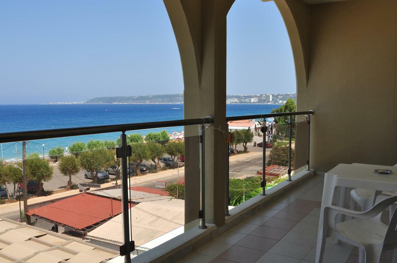 Sea Melody Beach Hotel Apartments Ialysos (Rhodes) Exterior foto