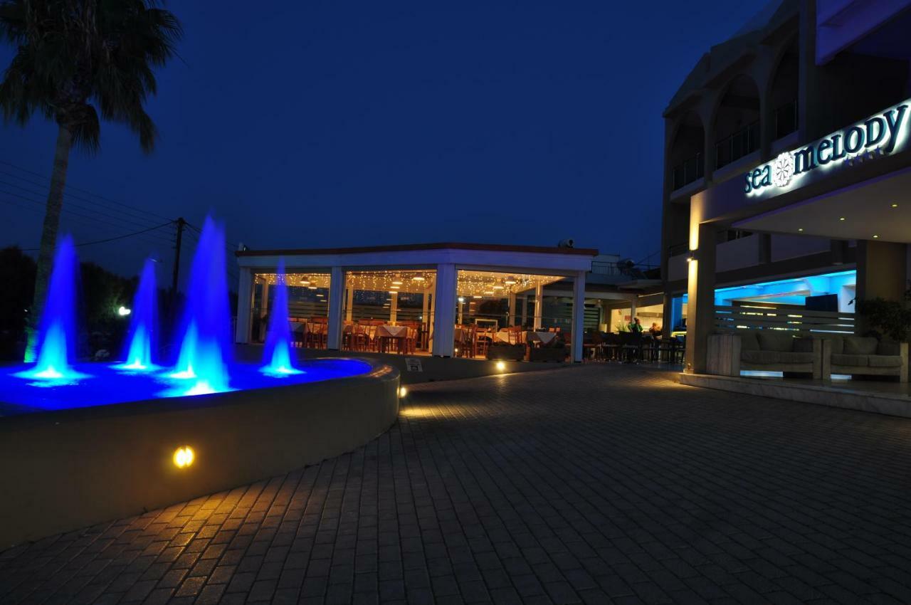 Sea Melody Beach Hotel Apartments Ialysos (Rhodes) Exterior foto